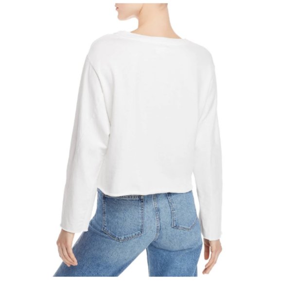 Sundry Fossler Multi-Stripe Crew Pullover Sweatshirt, M NWT - Picture 6 of 13